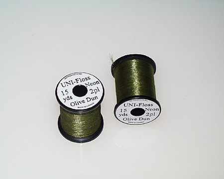 Picture of UNI-Floss Neon Olive Dun