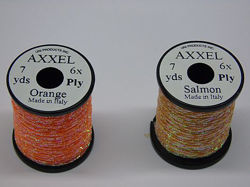 Image de Axxel Flash 6 brins Orange et Salmon